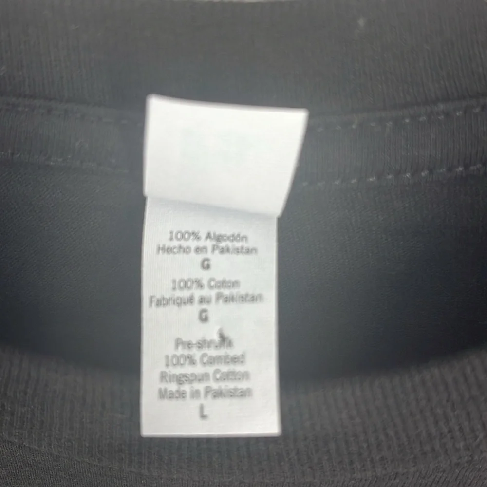 Michael Jackson black crew neck short sleeve t-shirt dead stock men’s Large Y2K - Picture 5 of 9